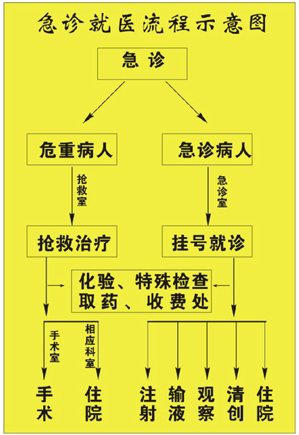 急诊就诊流程