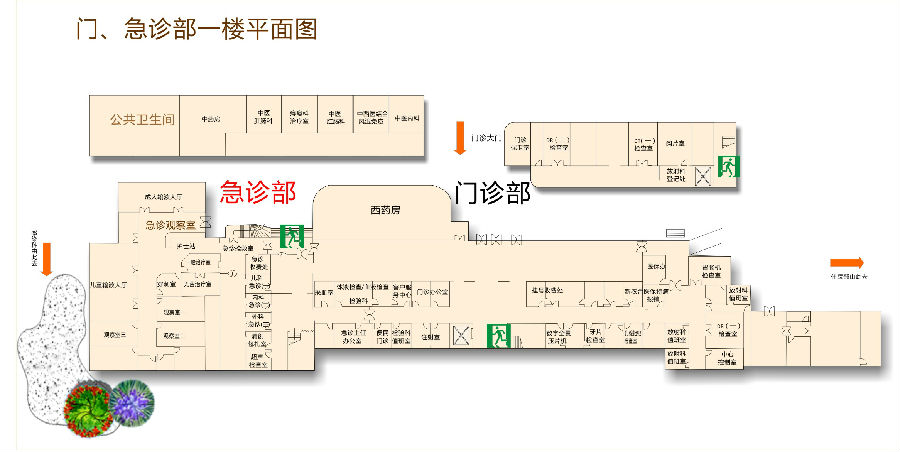 疼痛门诊,中医骨科门诊,康复门诊 三楼 内科门诊,口腔科门诊,儿科门诊