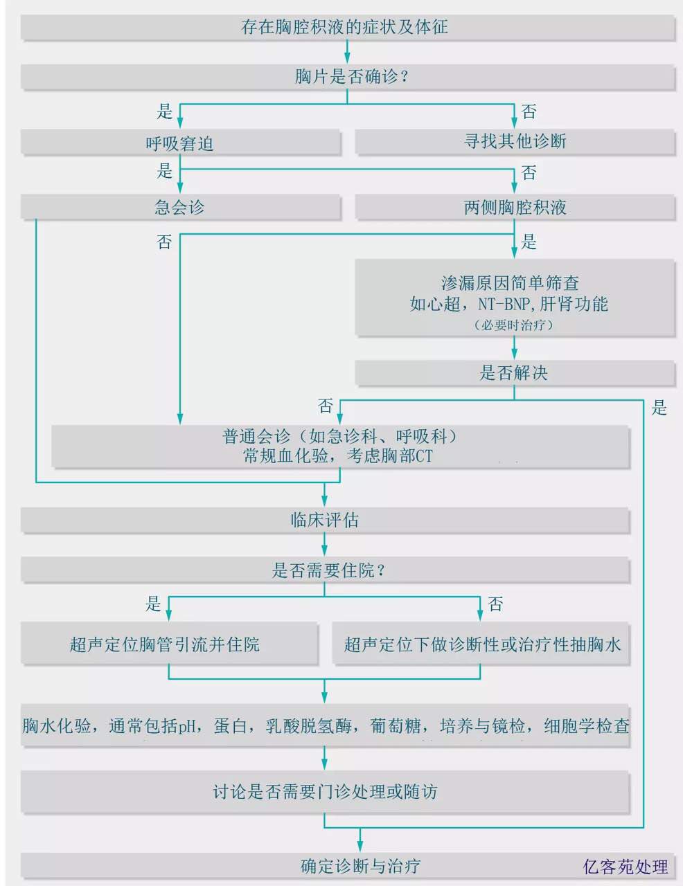 可疑胸腔积液的早期诊治流程