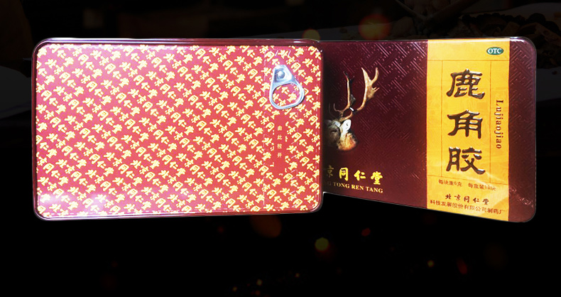 同仁堂 鹿角胶 6g*18块